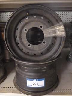 (4) Honda Pioneer 1000 Rims 12x7, Used, 4/137 Bolt Pattern