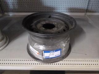 (1) Kawasaki Brute Force Rim 12x7.5, Used, 4/110 Bolt Pattern