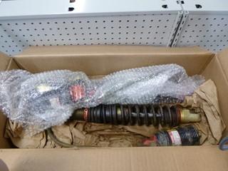 Elka Rear Shocks Fits Honda Ricon 650/680, * One NEW and One Used that should be rebuilt *