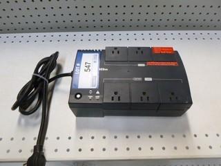 Cyber Power UPS Unit, Model CPS425SL, 120C Ac, 12A, 425 VA