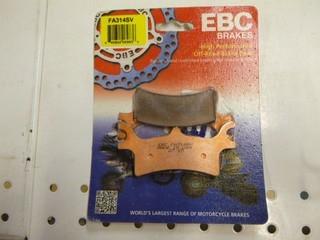 (1) Set EBC High Performance Disc Brake Pads, Part FA314SV