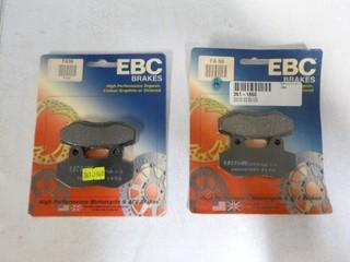 (2) Sets EBC Disc Brake Pads, Part EBC-FA86