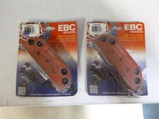 (2) Sets EBC Disc Brake Pads, Part FA695X, Parking Brake for Polaris Rangers