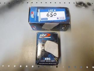 (1) PBR Disc Brake Pads, Fits Gen 3 Volkswagen, Part D880M, (1) PBR Disc Brake Pads, Fits Gen 3 Volkswagen, Part D719M