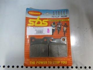 (1) Set SBS Disc Brake Pads, Part SBS-0162701