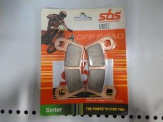 (4) Sets SBS Disc Brake Pads, Part 898SI