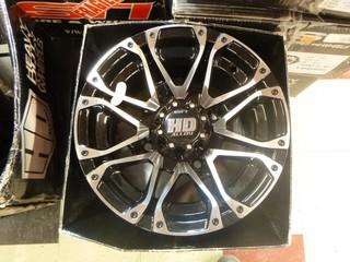 (3) STI Rims, Model 12HD307, 12x7, Offset 10, PCD 4x136