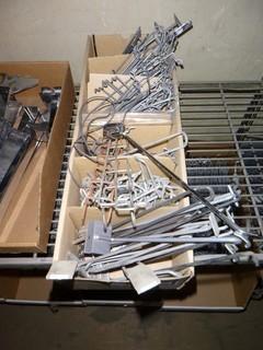 Qty of Various Styles/Sizes of Display Hangers