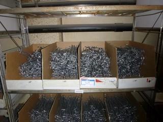 4 Boxes (100+ per Boxes) Approx. 10" Display Hangers (for Pegboards)