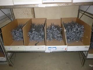 4 Boxes (100+ per Boxes) Approx. 10" Display Hangers (for Pegboards)