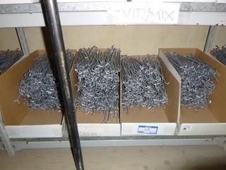 4 Boxes (100+ per Boxes) Approx. 10" Display Hangers (for Pegboards)