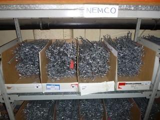 4 Boxes (100+ per Boxes) Approx. 10" Display Hangers (for Pegboards)