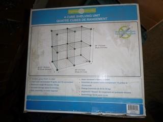 4-Cube, Shelving Unit/Display Stand