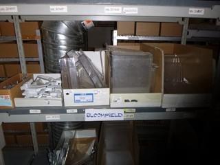 Qty of Various Styles/Sizes of Display Hangers/Cases