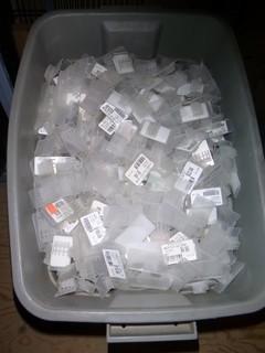 Qty of Display Hanger Labels