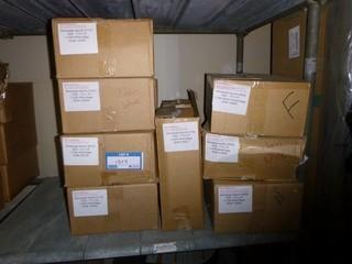 13 Boxes (Approx. 1000pcs/Box) White Plastic Bags (Various Sizes) *Some Boxes are Open