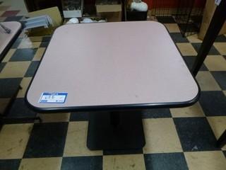 30" x 30" x 30" Square Bistro Table 