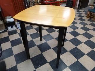 35" x 35" x 40" Wood Bistro Table