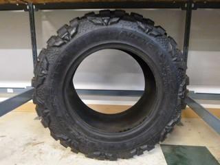 (1) DISPLAY Nitto Mud Grappler Truck Tire, 33x12.50R18 *NOTE: Damaged, Sidewall Cut*