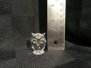 Swarovski Crystal Owl.