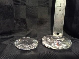 Swarovski Crystal Bowl with Assorted Jewels Inside.