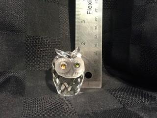 Swarovski Crystal Owl.