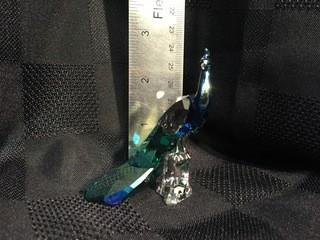 Swarovski Crystal Multi-Colored Peacock.