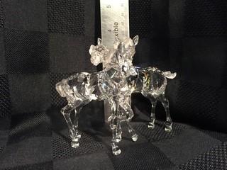 Swarovski Crystal Horses.