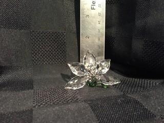 Swarovski Crystal Flower.