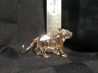 Swarovski Crystal "Endangered Wildlife" Tiger Golden Shine Crystal.
