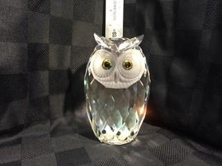 Swarovski Crystal Large Owl.