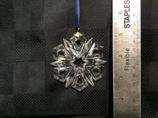 Swarovski Crystal Snowflake 1999.