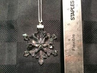 Swarovski Crystal Snowflake 2012.