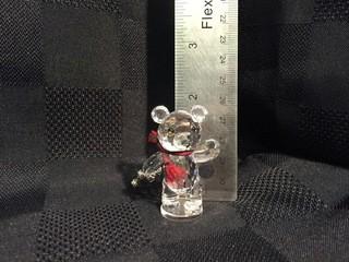 Swarovski Crystal Skiing Teddy Bear.