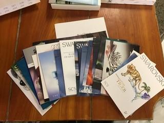 Quantity of Swarovski Crystal Look Books.