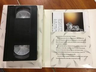 Swarovski Centennial 1995 Special Events & commemorative Pieces VCR.