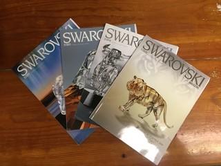 (2) 2010 (2) 2011 Swarovski Magazines.