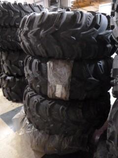 (4) Mudlite ATV Tires, 24x8-12, Used