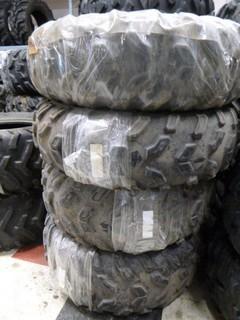(2) Maxxis ATV Tires, AT25x8-12, Used, C/w (2) Maxxis ATV Tires, AT25x10-12, Used