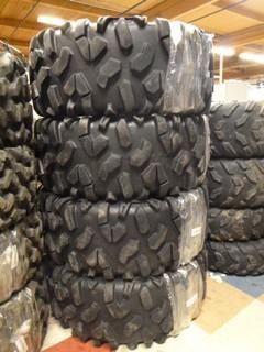 (4) Roctane (XD) ATV Tires, 28x10.00R14,  Lightly Used
