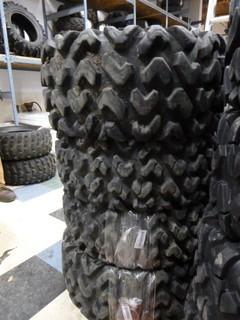 (2) Sedona ATV Tires, 26x9.00R14, Used, C/w (2) Sedona ATV Tires, 26x11.00xR14, Used. *NOTE: ONE TIRE SHOWS REPAIR PATCH*