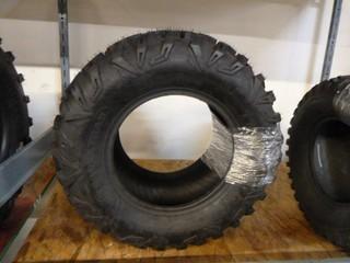 (1) Trail + Trail ATV Tire, AT25x10-12