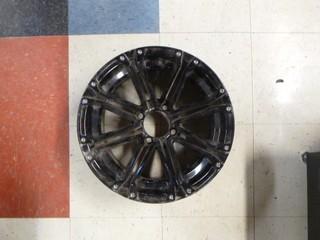 (1) ATV Rim 14x7, Used, 4/110 Bolt Pattern, 2+5 Off Set, Part STI-14HD311