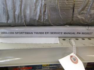 (2) Polaris Service Manuals 