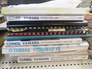 Qty of Clymer Yamaha Manuals