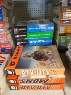 Qty of Gamma ATV/Snowmobile Manuals 