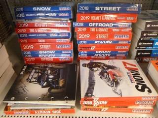 Qty of Parts Canada Manuals and Parts Books