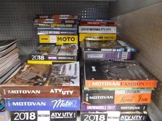 Qty of Motovan Manuals and Parts Book