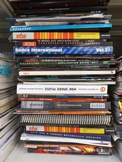 Qty of Catalogues and Books On Motorcycles and ATV's
