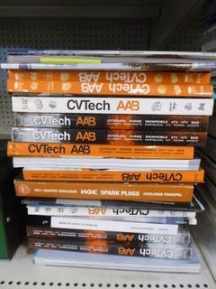 Qty of CV Tech and Mountain Sports Catalogues